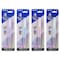 Bazic Products Four-Color Fashion Pen with Cushion Grip, Assorted Barrel Color, 24PK 1716 - alternate 6